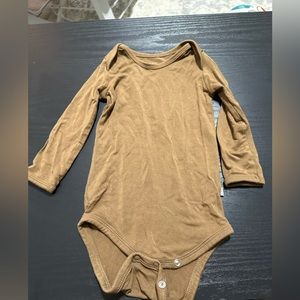 kyte baby coffee?? long sleeve bodysuit 6-12